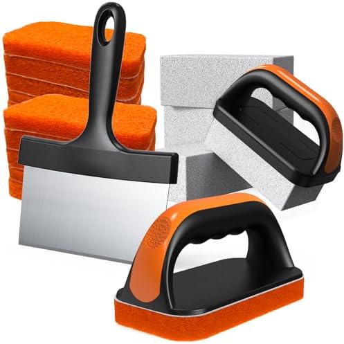 19 in 1 Griddle Cleaning Kit for Blackstone Accessories, Flat Top Grill by Mavipromax