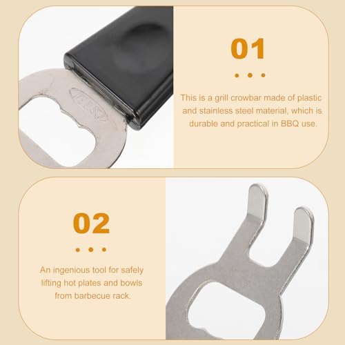 Stainless Steel Grill Gripper Clamp - Image 4