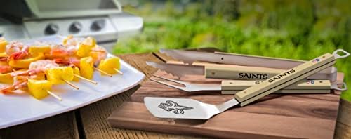 YouTheFan NFL San Francisco 49ers Spirit Series 3-Piece BBQ Set Stainless Steel - Image 2