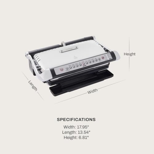 All-Clad Electric Indoor Grill, AutoSense Stainless Steel Panini Grill Press - Image 2