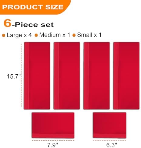 Volecy Refrigerator Handle Covers, Washable Velvet Appliance Door Handle Covers - Image 6