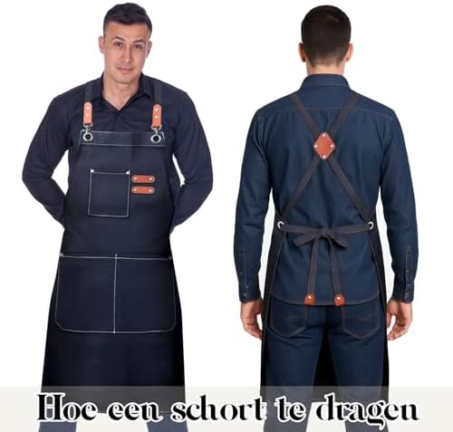 Chef Cotton Canvas Apron for Men Women - Image 7