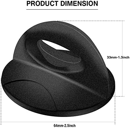 Pot Lid Handle Knob Grip Universal Pan Lid Top Replacement Holding Knob - Image 2