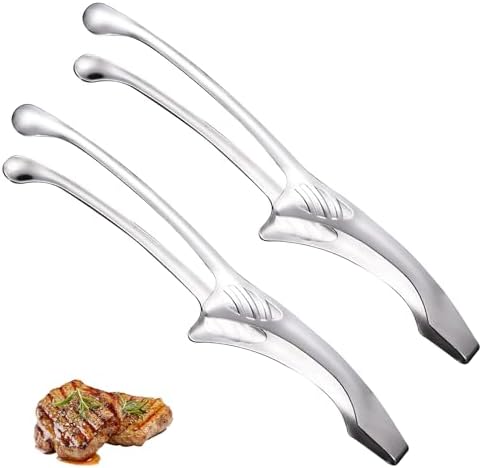 Stainless Steel Grill Tongs by YRMJ