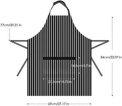 Syntus Apron for Men Women, Adjustable Cooking Kitchen Apron - Image 5