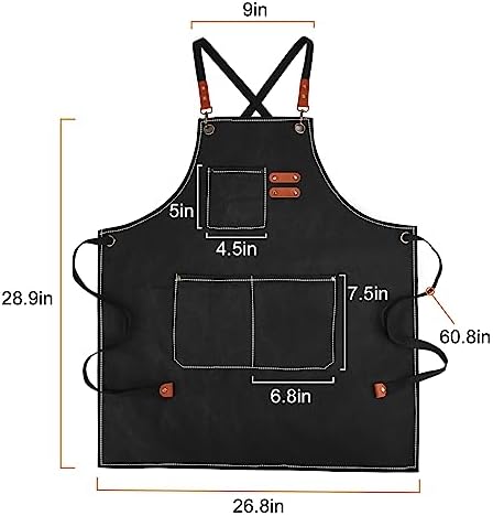 APRONPANDA Cross-Back Chef Aprons - Image 2
