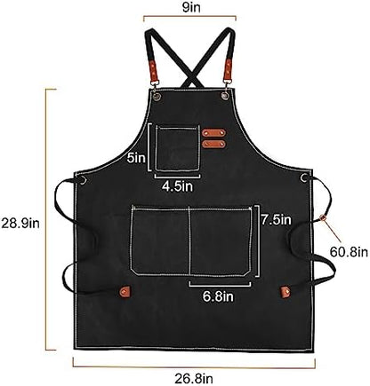 APRONPANDA Cross-Back Chef Aprons - Image 2