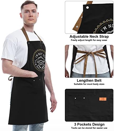 Funny Chef Aprons Gifts For Men, Gift for Dad - Image 3