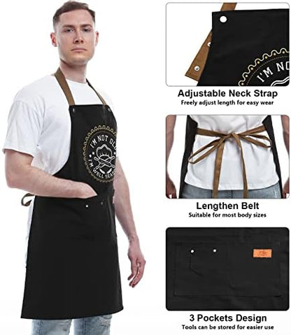 Funny Chef Aprons Gifts For Men, Gift for Dad - Image 3