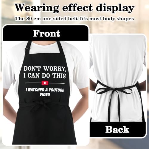 Funny Cooking Aprons for Men, Aprons for Adults - Image 4