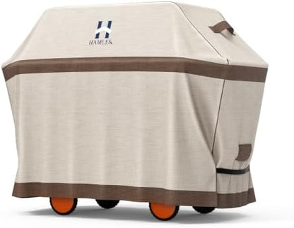 HAMLER Grill Cover 52 Inch, Heavy Duty Waterproof BBQ Covers, Gas Grill Covers by HAMLER