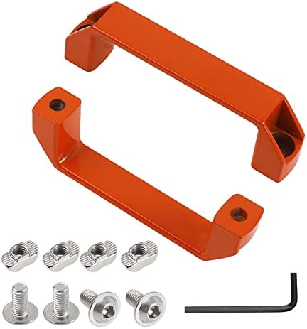 2Pcs Aluminium Alloy Rectangular Pull Handle by Rrina