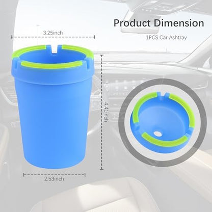 Smokeless Ashtray, Portable Car Ashtrays - Image 2