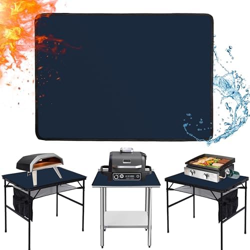Heat Resistant Mats for Countertop fits Tabletop Grill by Amerbro