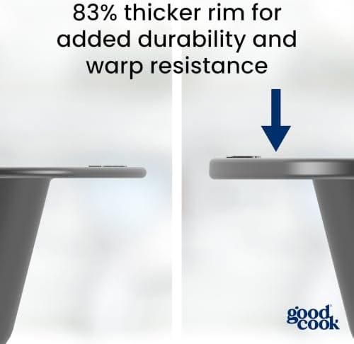 GoodCook Nonstick Carbon Steel Baking Pan & Raised Wire Rack, 15x10.5-Inch - Image 5