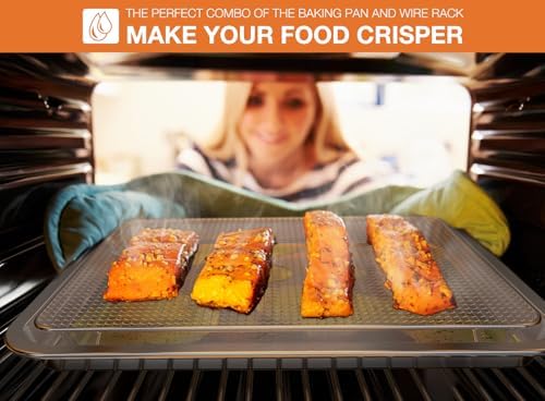 Onlyfire Stainless Steel Baking Sheet - Image 4