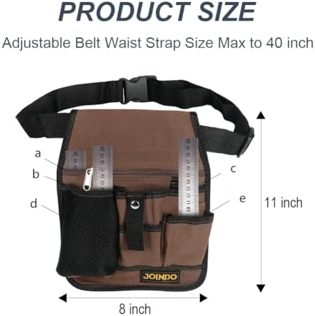 Garden Tool Pouch, Garden Tool Belt, Lightweight Tool Pouch - Image 3