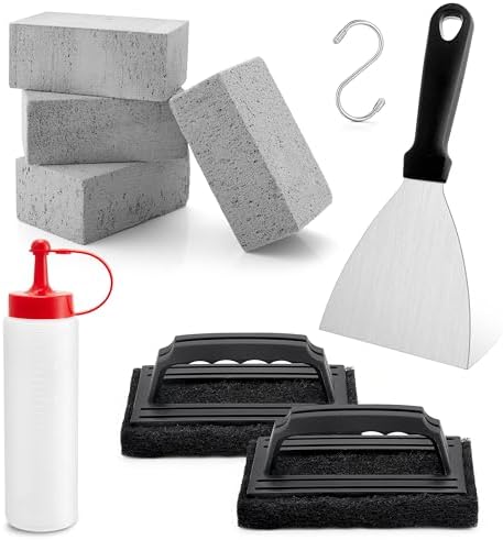 HaSteeL 9Pcs Griddle Cleaning Kit by HaSteeL