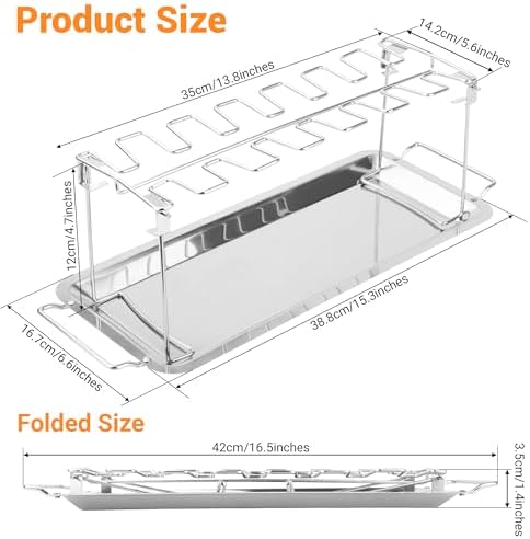 14 Slots Chicken Leg Rack for Drill - Image 5