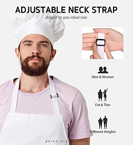 Syntus 12 Pack Apron with 2 Pockets Aprons - Image 5
