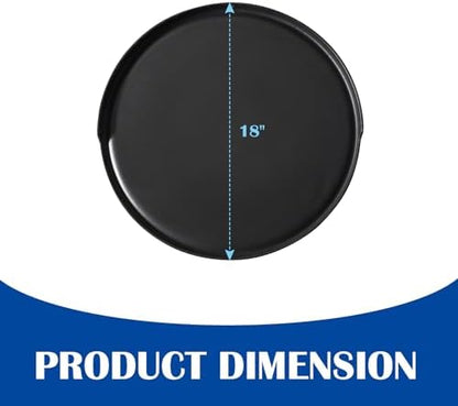 18" Round Cast Iron Griddle for Oklahoma Joe's & More Charcoal Kettle Grill - Image 2