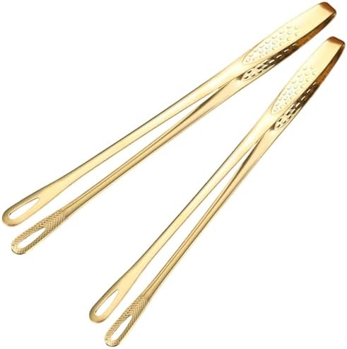 11 Inch Cooking Tweezers Tongs 2 Pcs Stainless Steel Tongs by Lekayihu