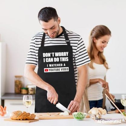 Kaidouma Funny Cooking Aprons for Women Men - Image 7