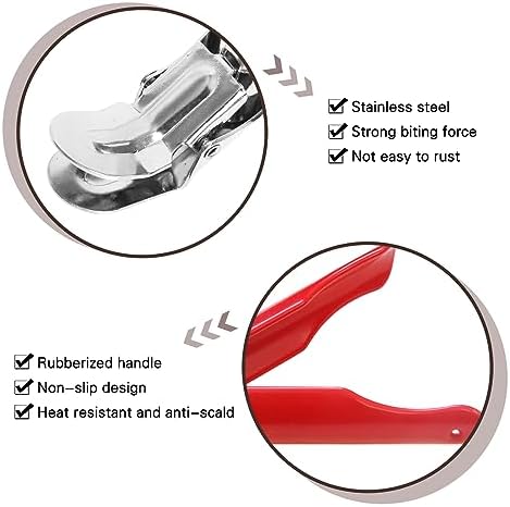 Vankey Grill Grate Lifter Gripper, Stainless Steel Grill Grid Lifter - Image 3