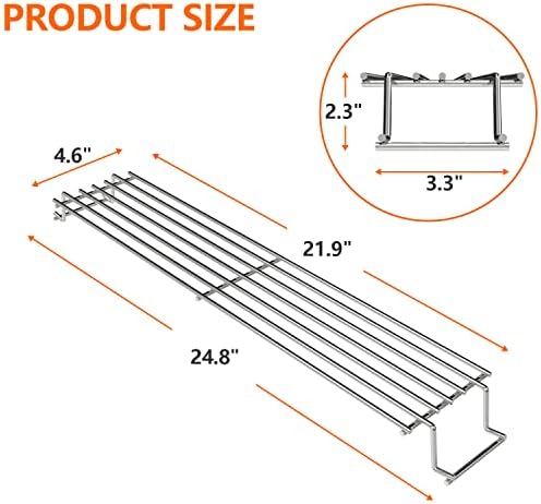 DELSbbq 7641 Stainless Grill Warming Rack - Image 2