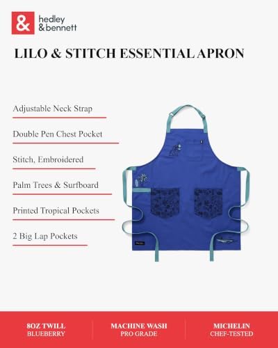 hedley & bennett Essential Chef Apron - Image 2