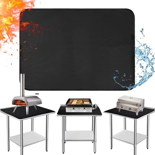 Heat Resistant Mats for Countertop fits Tabletop Grill by Amerbro