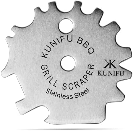 BBQ Grill Scraper, Bristle-Free by KUNIFU