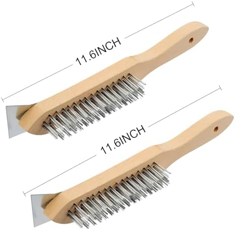 MAXMAN Wire Scratch Brush, Heavy Duty Wire Brushes - Image 2