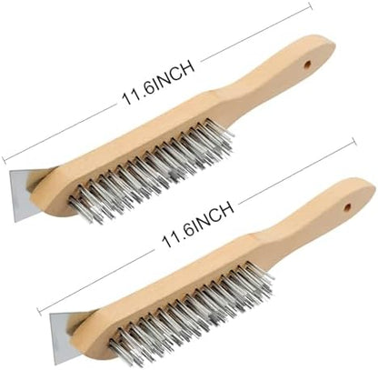 MAXMAN Wire Scratch Brush, Heavy Duty Wire Brushes - Image 2