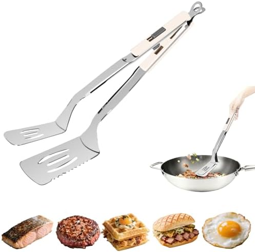 13.5-inch Stainless Steel Tongs by Limitliho