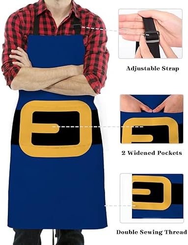 Santa Claus Belt Waterproof Apron - Image 3