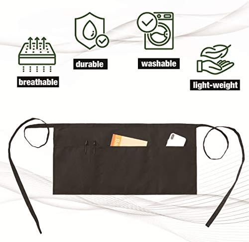 NOBONDO 12 Pack Waitress Aprons - Image 2