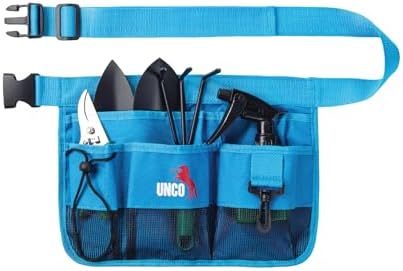 UNCO- Adjustable Gardening Belt, 5 Pockets, Cut and Water Resistant, Garden by Unco