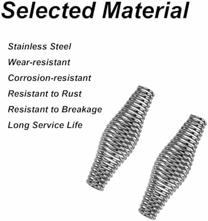 TOP-MAX 2 Pack Stainless Steel Spring Handles BBQ Accessories - Image 3