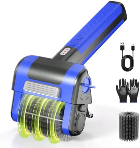 KL102 Electric BBQ Grill Brush 1000 RPM Rechargeable Grill Cleaner, 2-Cell by Unknown