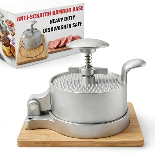 laffeya Burger Press, Adjustable Patty Maker by AddcolourtoyourlifeEASYLY