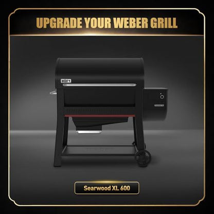QuliMetal Folding Front Shelf for Weber Searwood XL 600/Smoque XL - Image 3