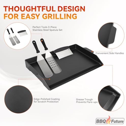 BBQ Future Universal Cast Iron Griddle - Image 6