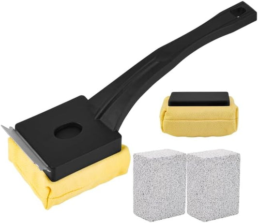 Grill Brush Bristle-Free – Steam Cleaning & Pumice BBQ Grill Cleaner by Kitwanda