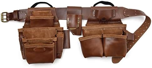 Style n Craft - 4 Piece and 19 Pockets Pro Framer’s Combo, Tool Belt by StylenCraft