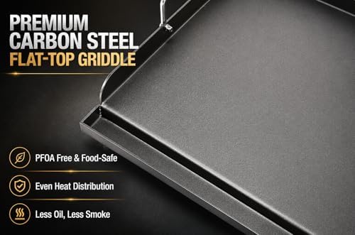 Hisencn 25"x16" Flat Top Griddle - Image 5