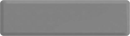 GelPro Utility Anti-Fatigue Runner Mat, Leather Grain Grey - 20x72