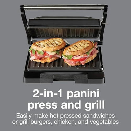 Proctor Silex Panini Press Sandwich Maker Grill & Electric Indoor Grill - Image 2
