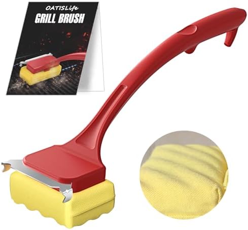 Grill Brush for Outdoor Grill, Bristle Free Grill Brush BBQ Grill Brush by OATISLife