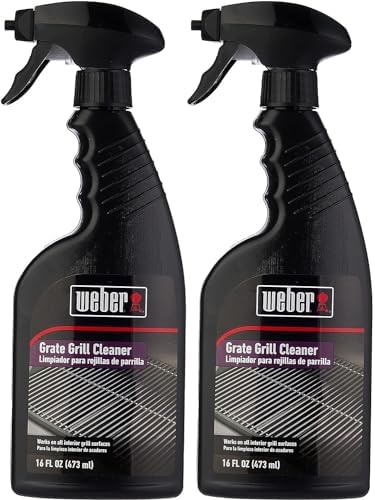 Weber 8027 Grate Grill Cleaner, 16 oz- Pack of 2 by Weber